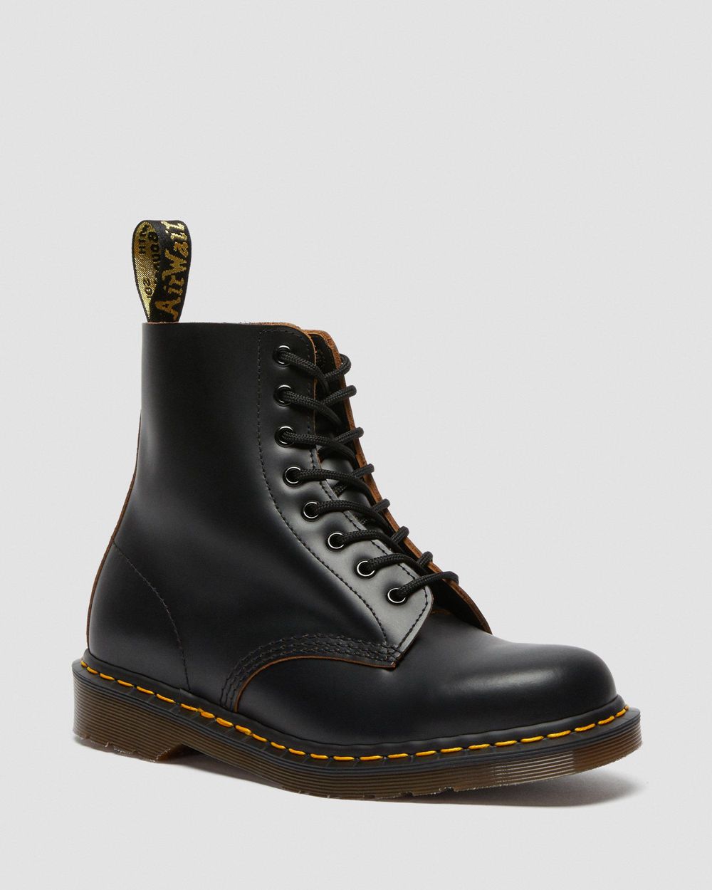 Dr Martens 1460 Vintage Made In England Šnurovacie Topánky Damske ( Čierne ) SK 096-IEJSGN